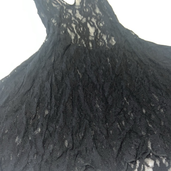 sheer lace halter dress - Picture 2 of 4